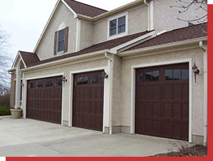 Quality Simulated Wood Garage Doors Knoxville TN