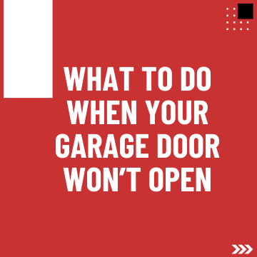 What to Do When Your Overhead Garage Door Won’t Open (Even at 2 A.M.)